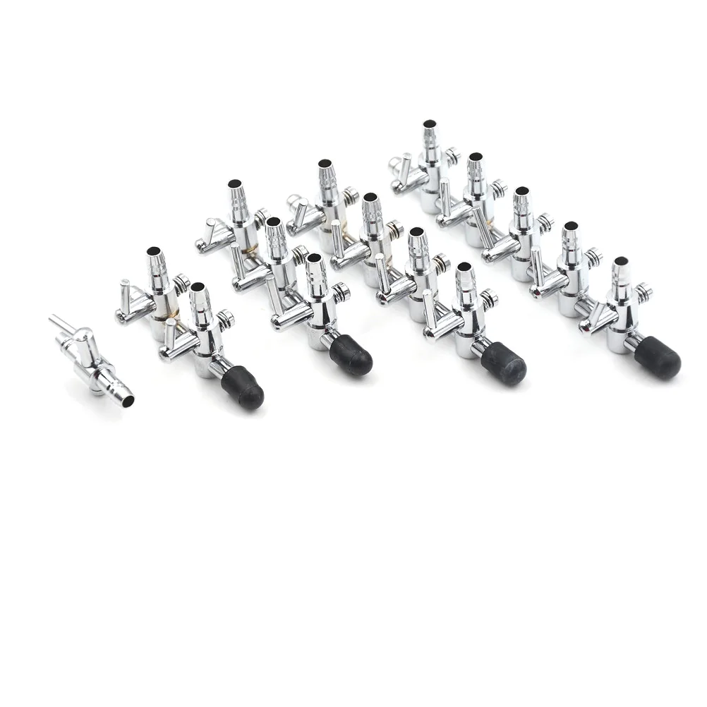 

Aquarium Tank Air Pump Air Flow Splitter Air Flow Tube Pipe Line Control Valve Switch Valve Stainless Steel