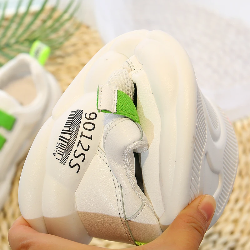 Детская обувь для мальчиков и девочек Детские повседневные кроссовки из