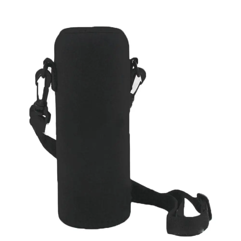 Protective Bottle Cover Black Carrier Travel Strap Sport Accessories Bag Sports Holder Shoulder Usedful Outdoor Tool | Спорт и