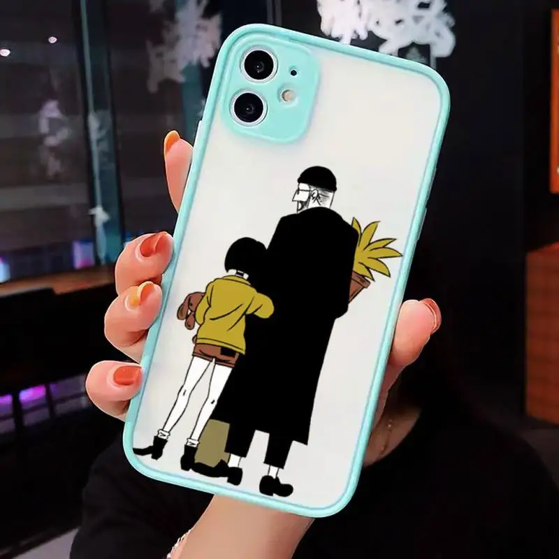 

Movie Leon And Mathilda Phone Cases matte transparent For iphone 7 8 11 12 plus mini x xs xr pro max cover