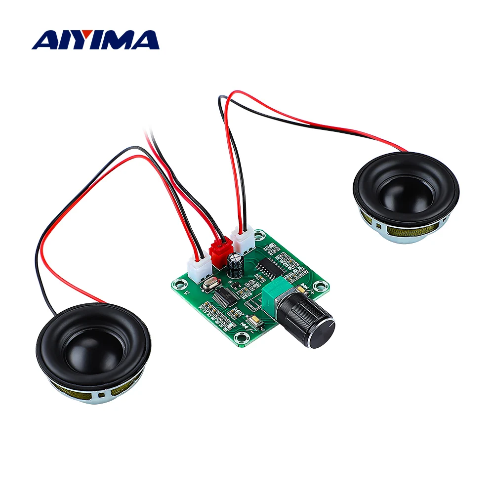 AIYIMA PAM8403 Bluetooth совместимый усилитель мощности аудиоплата 5Wx2 Hifi домашний