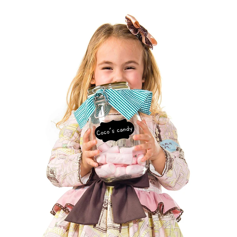 Наклейки для специй водонепроницаемые наклейки классной доски кухни домашних