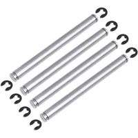 1set suspension pins 44mm with e clips for 110 traxxas slash 2wd replacement of parts 2640