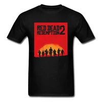 wild gamer tops tees red dead redemption 2 t shirt for men t shirt short sleeve black tshirt custom company street wear xs