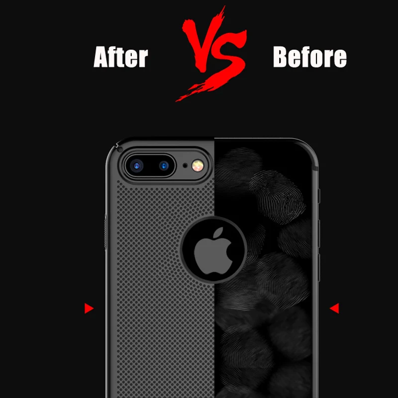 чехол на айфон 7 XR xs max Ультра тонкий телефон для iPhone XS MAX X 8 полый теплоотвод