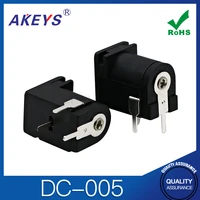 dc 005 socket with 13 48 9mm slot high temperature dc interface power base tripod direct plug