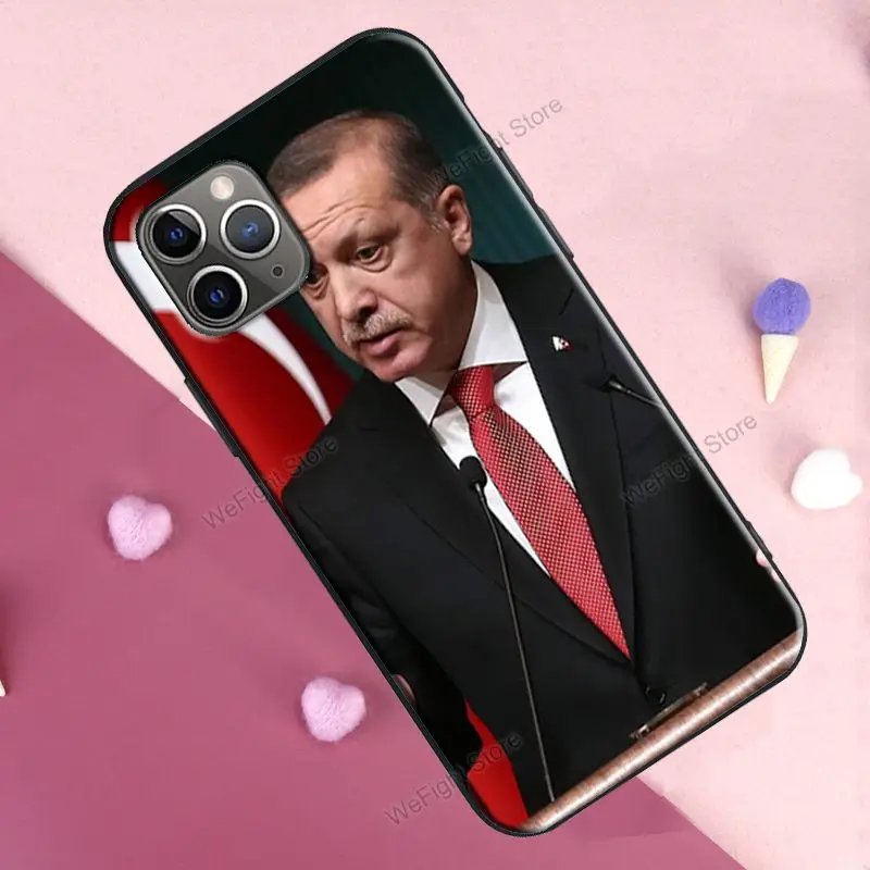 Президент Турции Реджеп Тайип Эрдоган чехол для iPhone 11 Pro Max 12 mini X XR XS 6S 7 8 Plus SE 2020