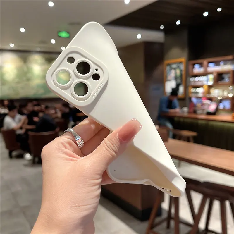 Camera Protection Silicone Phone Case For iPhone 13 Pro Max 11 12 14 Pro Max XR XS Max X 7 8 Plus 14 Soft Shockproof Matte Cover
