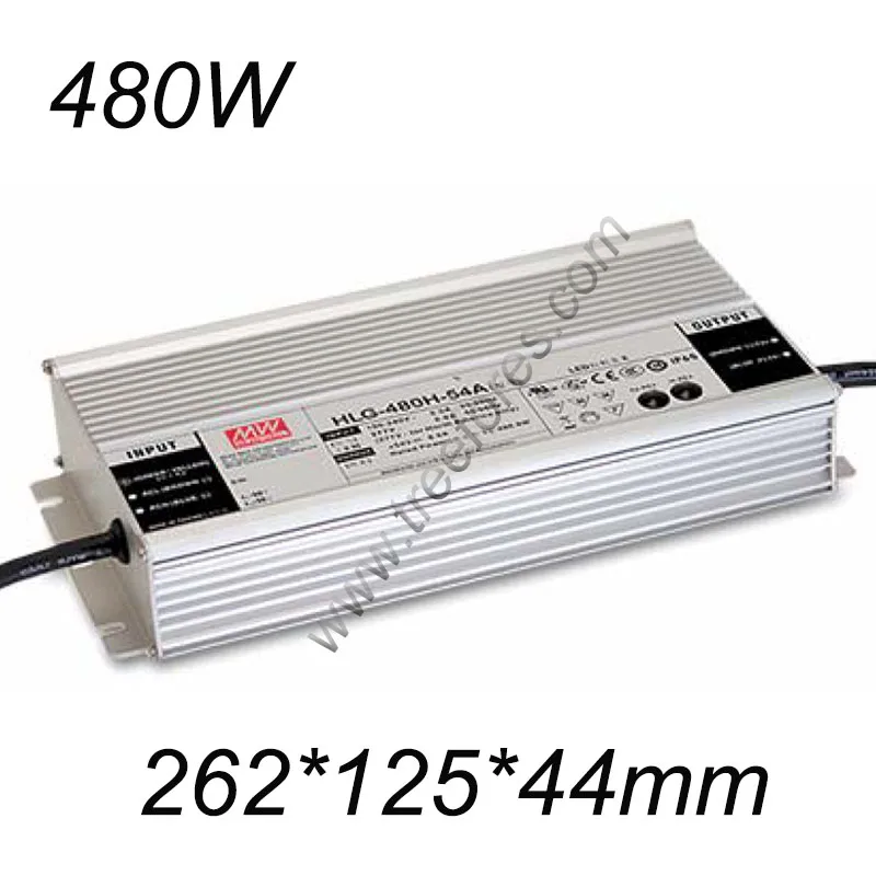 MeanWell IP67 300 Вт 320 Вт 480 Вт 600 Вт светодиодный трансформатор AC90V-305V к DC 12 В 24 В CE UL SAA драйвер tuv адаптер