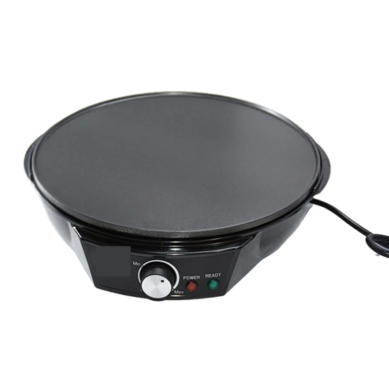 

Electric Crepe Maker Grill Griddle Omelette Egg Pie Cake Baking Pan Pizza Pancake Roast Beef Steak Frying Machine EU Plug
