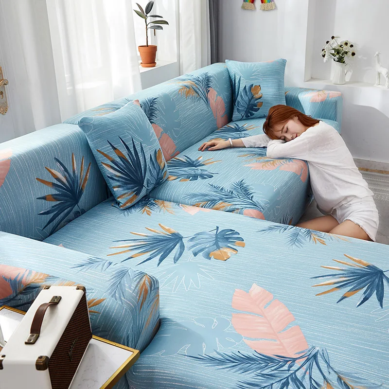 

Stretch Slipcovers Turtle Plant Sofa Sectional Elastic Sofa Cover for Living Room Couch Cover Single/Two/Three/Four Seat 0021
