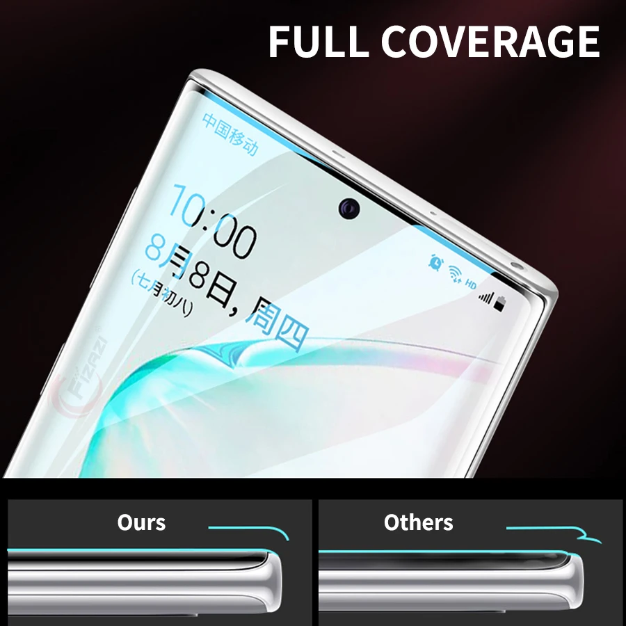 3D полное покрытие Защитная мягкая пленка для samsung Galaxy S10 S9 S8 S10e Note 10 Plus Pro 9 8 A50 A70 Гидрогелевая пленка не стекло