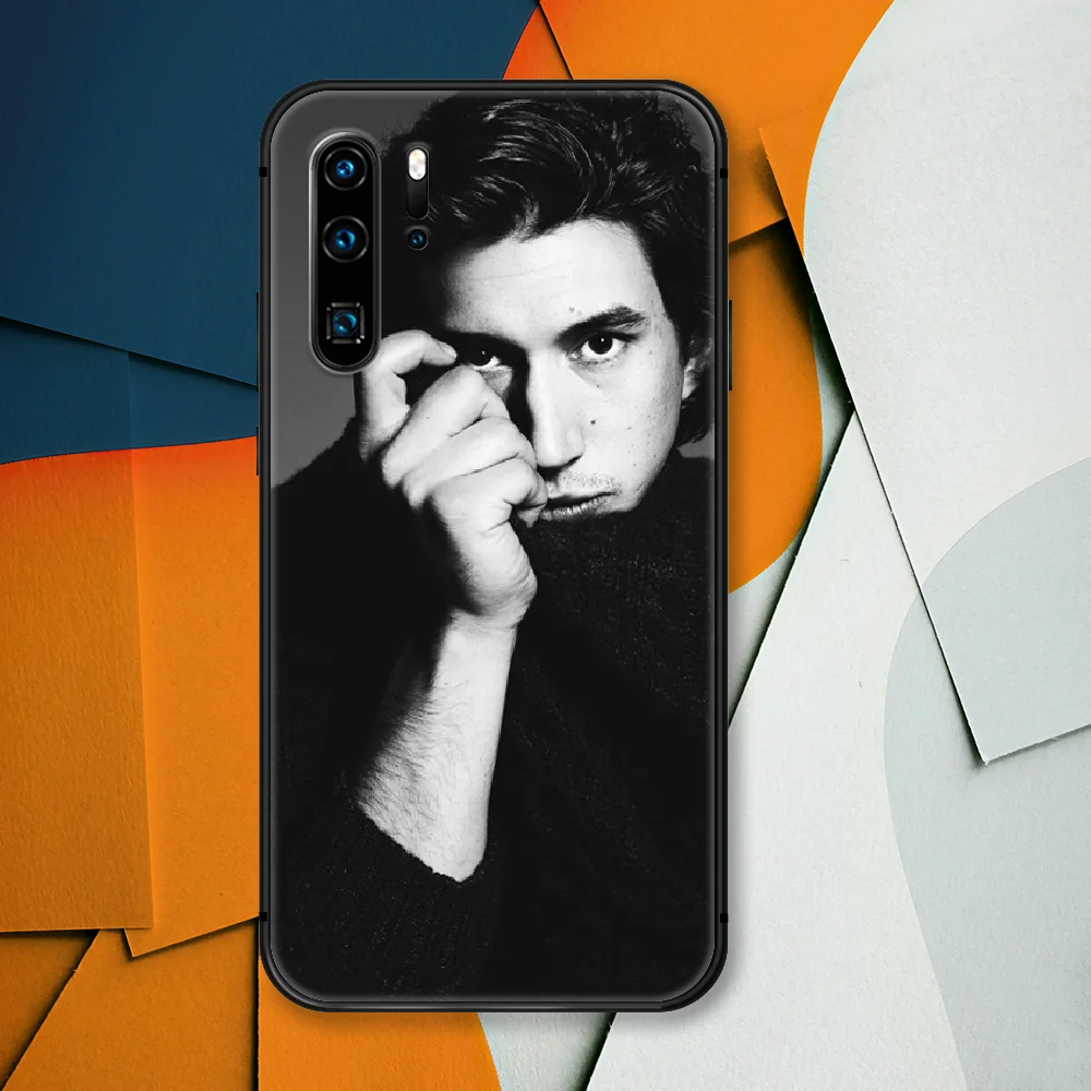

Adam Driver Phone Case For Huawei P Mate Smart 10 20 30 40 Lite Z 2019 Pro black Hoesjes Fashion Back Trend Prime 3D Cell Pretty