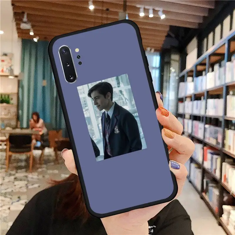 

Aidan Gallagher Number Five Phone Case For Samsung A50 A51 A71 A20E A20S S10 S20 S21 S30 Plus ultra 5G M11 funda cover