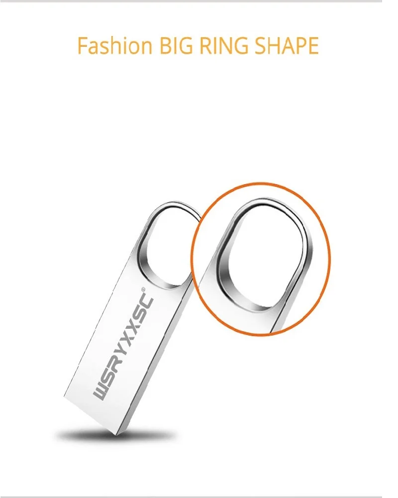 

Metal pen drive 4gb 8gb 16gb 32gb 64gb 128gb high speed usb key with free portable micro adapter waterproof usb flash drive