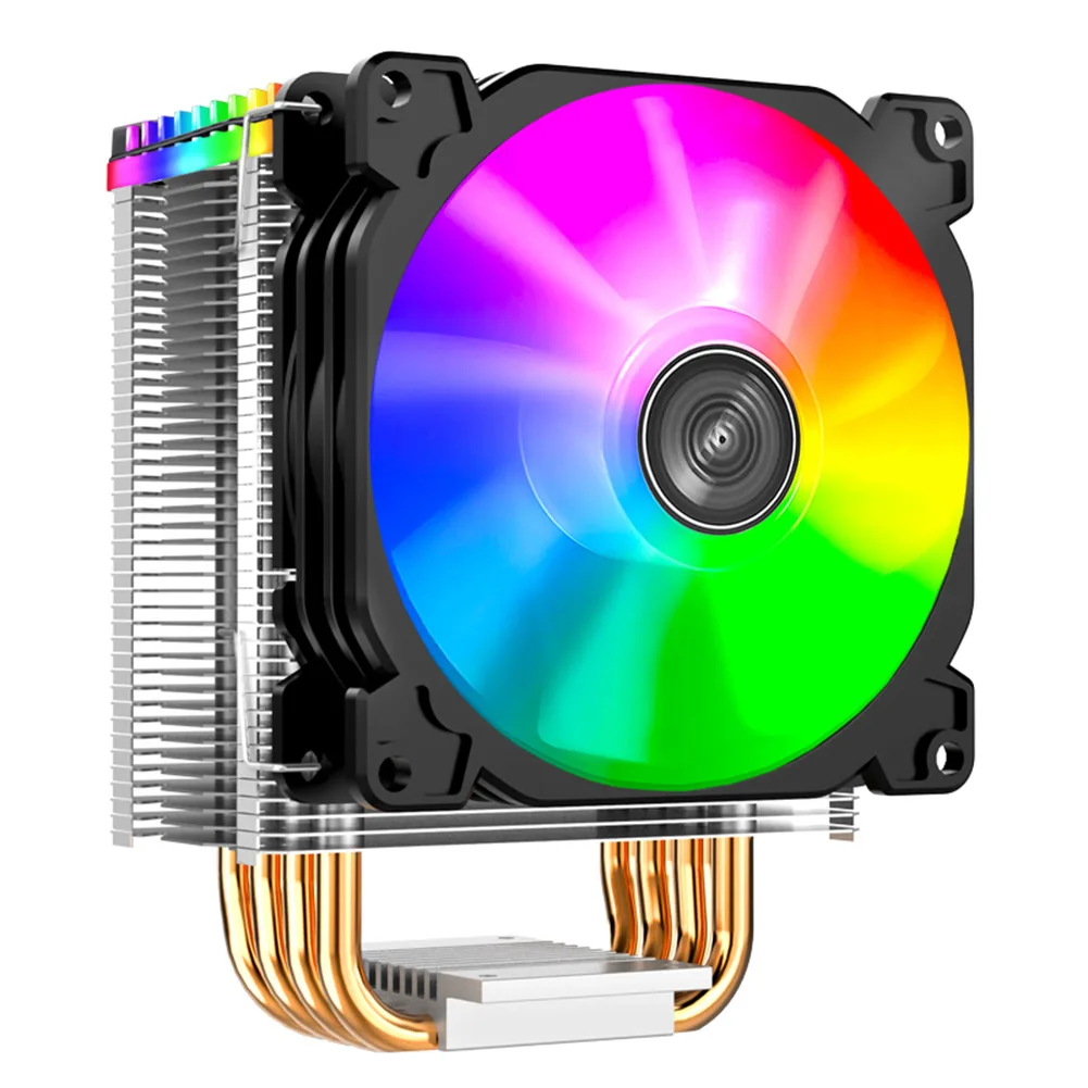 

Jonsbo CR-1400 PWM 4Pin 12V Computer PC Case Fan 5V 3Pin ARGB 4 Heat-pipes Tower CPU Cooler Radiator Cooling Fans For Intel AMD