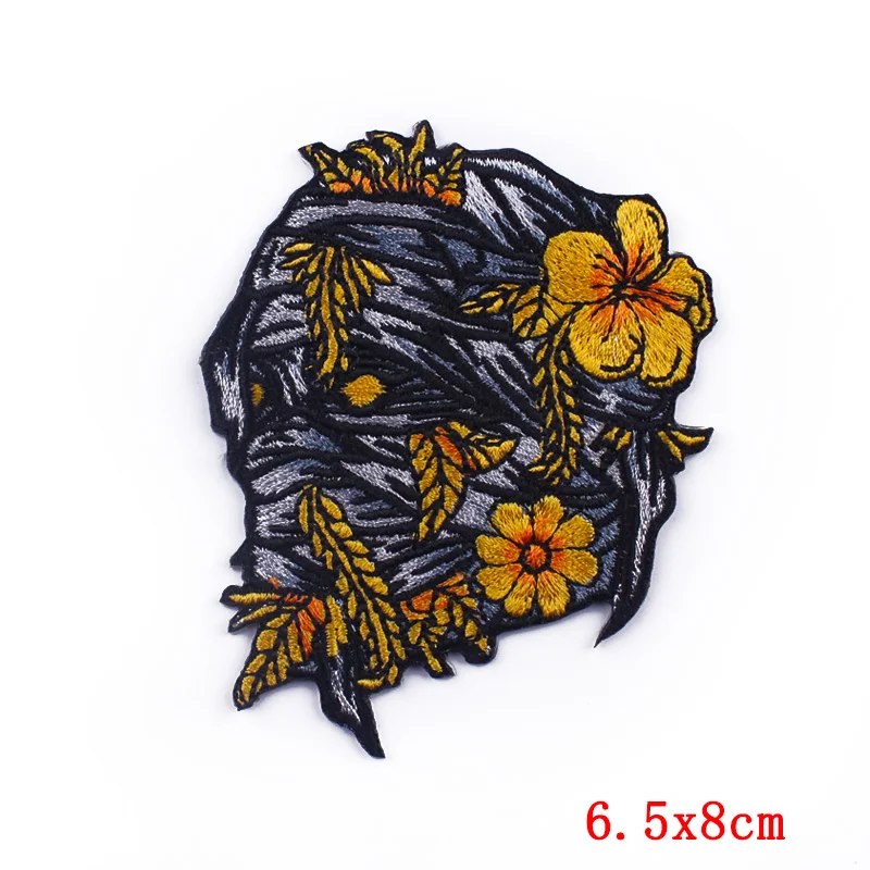 Alien/нашивка в стиле панк патчи для утюга на одежде Сделай Сам Аппликация черепа