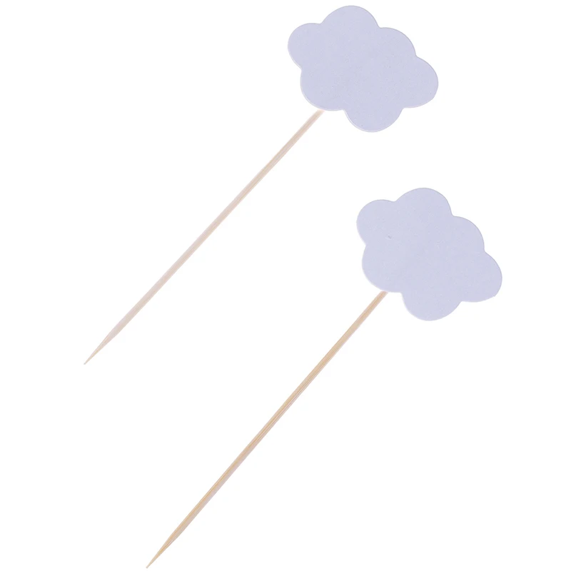 20 шт. воздушные шары в виде белых облаков топперы для тортов и капкейков вечерние