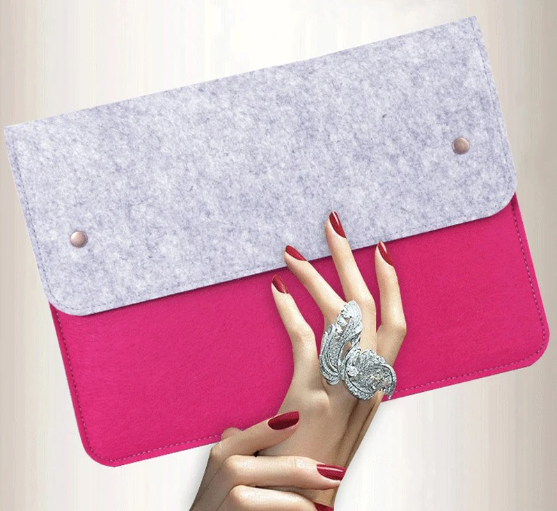 Шерстяной войлок Ультратонкий Тонкий ноутбук сумка для Macbook Pro retina 11 12 13 15 14 чехол