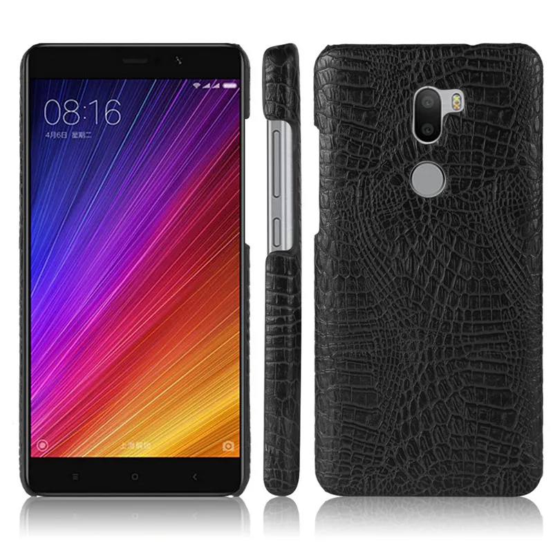 Чехол для Xiaomi Mi 5s Plus чехол Mi5s 5 7 3D Жесткий из искусственной кожи телефона защитный