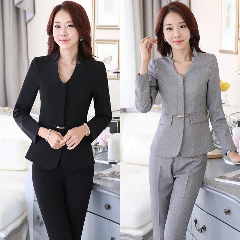 Офисный Женский комплект с блейзером женские костюмы женский костюм офисные