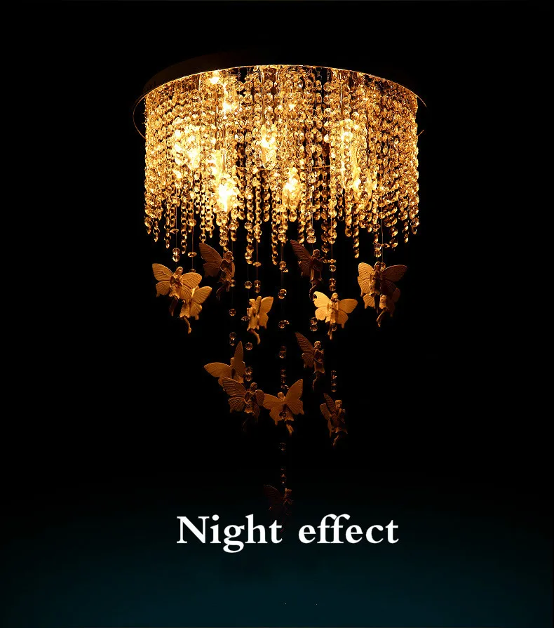 

Free Shipping 2020 Hot-sale New Fashion Brief modern Angel Flying Pendant Light Suspension Lamps for Living Room Study Room