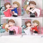 Милая пара, модель жениха, миниатюрная статуэтка, пейзаж, свадебная статуэтка, настольный орнамент, украшение для дома, свадебный подарок, сад, Dec