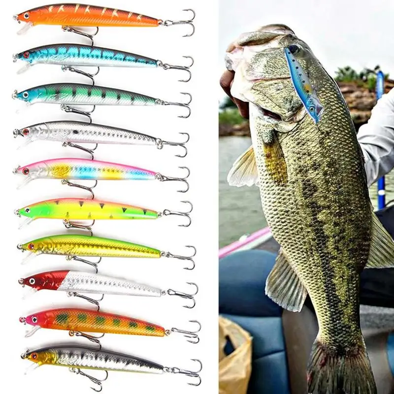 

Sinking Wobblers Bionic Fishing Lures Hook Fake Crank bait Hard Artificial Bait For Fishing Tackle fishing Lure Accessories