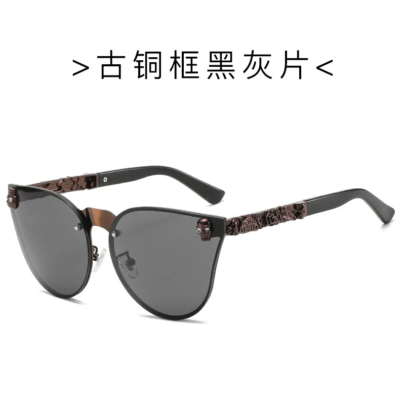 

S900 Gothic new sunglasses Fashion toad glasses scalded legs skull glasses women