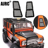 rc car air filter engine large flow air inlet cover for trx4 axial scx10 defender d90 d110 series rc model car parts