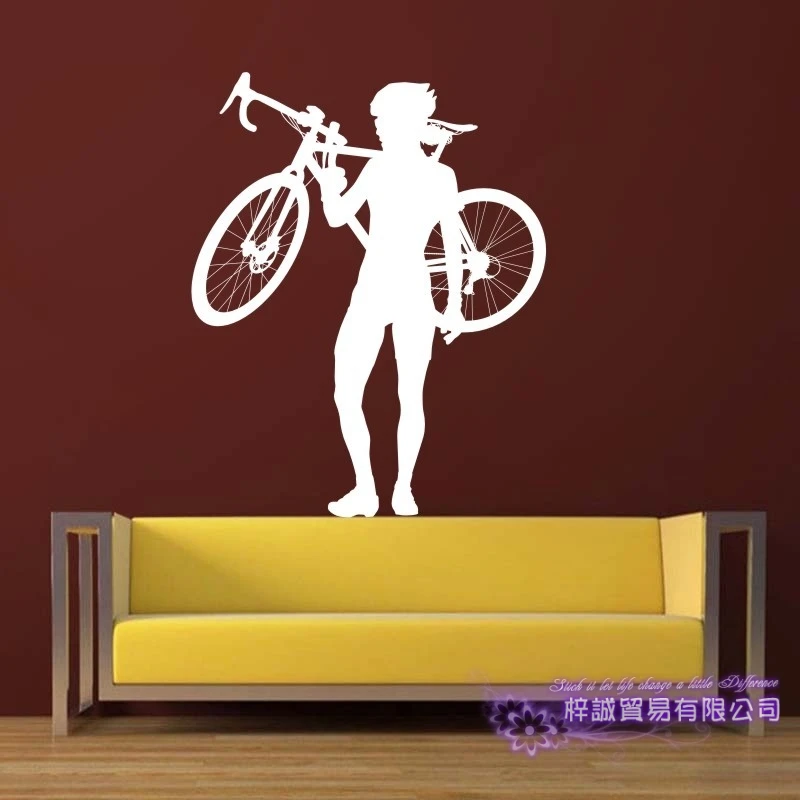 Женский дорожный велосипед магазин стикер на стену индивидуальные спортивные