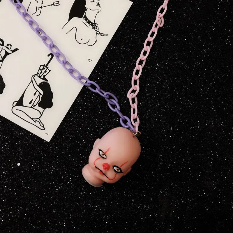 10 шт. виниловая кукла ломаная злая Сонная сделай сам серьги ожерелье брелок для