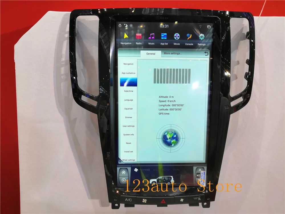 13,6 ''Вертикальный стиль Android 8,1 Автомобильная dvd-навигационная система для infiniti G25 G37 2007-2013 carplay 7850IC ips 6 ядер 1,8 ГГц стерео