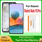 TFTоригинальный AMOLED дисплей 6,67 дюйма для Xiaomi Redmi Note 10 Pro M2101K6G, дисплей с сенсорным экраном, дигитайзер в сборе для Redmi Note 10 Pro, ЖК