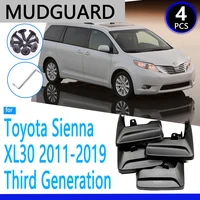 mudguard for toyota sienna xl30 20112019 2012 2013 2014 2015 2016 2017 car accessories mudflap fender auto replacement parts