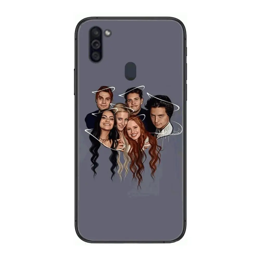 

TV show Riverdale black Mobile Phone Case Hull For Samsung Galaxy M 10 20 21 31 30 60S 31S Black Shell Art Cell Cover TPU