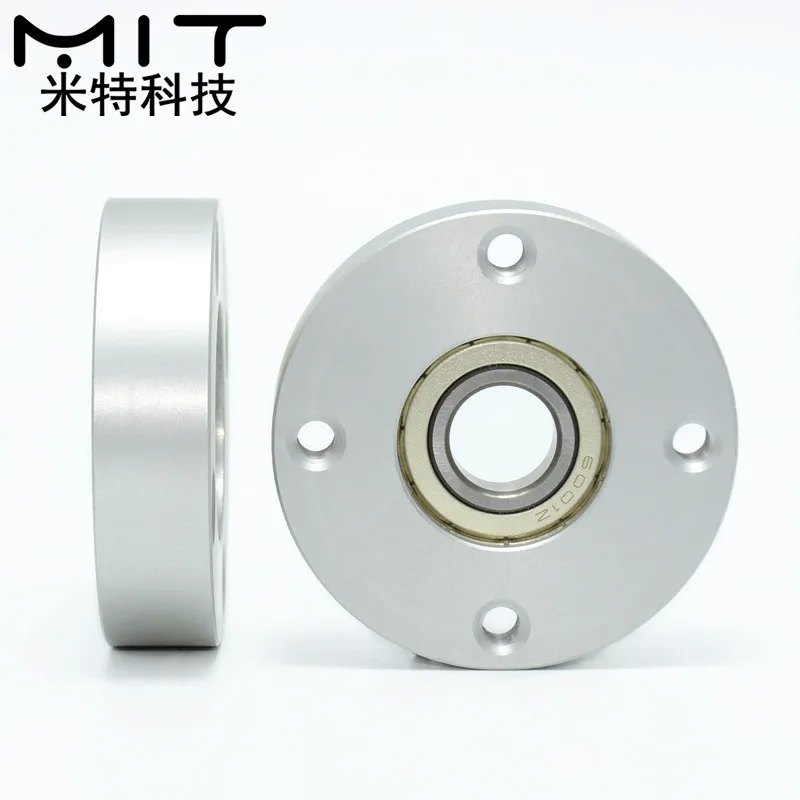 Заводская поставка 1 шт. алюминиевый фланец круглый корпус одиночные подшипники