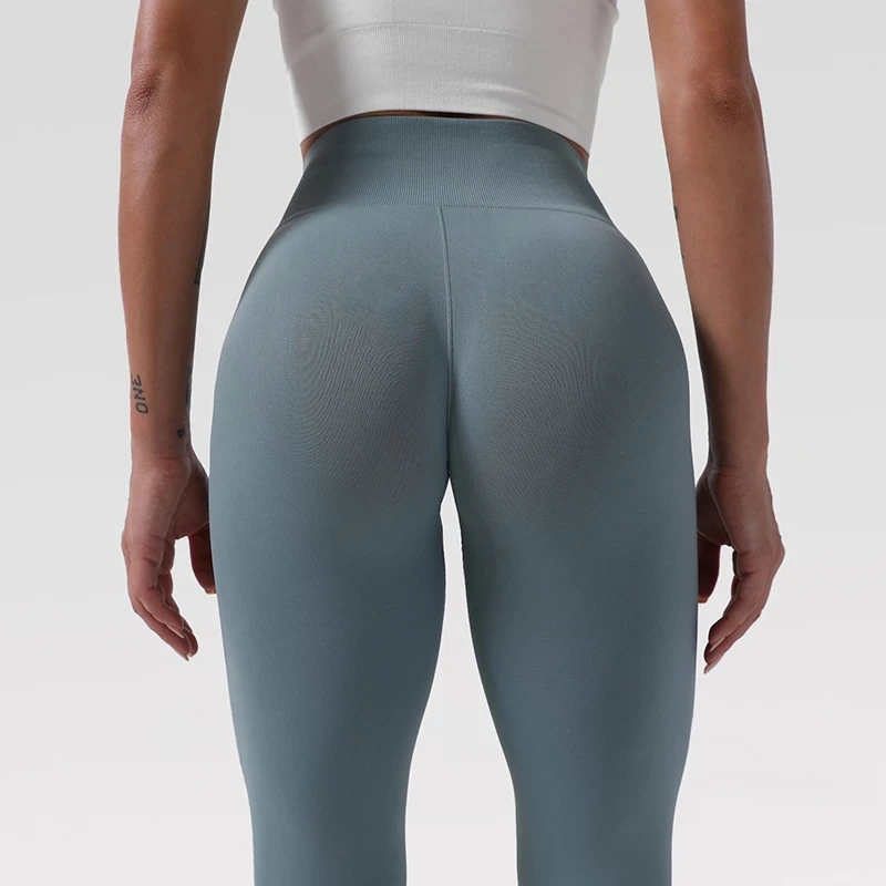 

Женские леггинсы для фитнеса ASHEYWR с высокой талией, эластичные леггинсы с принтом в горошек сбоку, Бесшовные Леггинсы пуш-ап для тренировок, ...