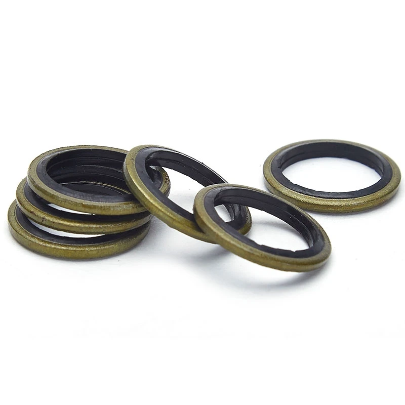 

M5 M6 M8 M10 M12 m16 M20 to M30 Combined NBR Metal Washer High Pressure Hydraulic Pipe Seal Pad Rubber Metal Shim Seal Gasket