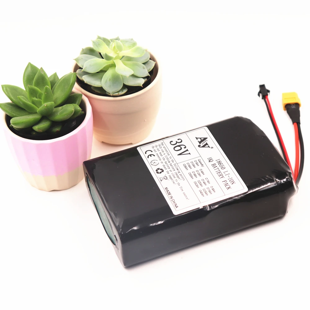 

2020 new 36V battery 10S2P 7Ah 42V 7000mAh 18650 lithium ion rechargeable battery pack ebike electric car bicycle scooter 350W