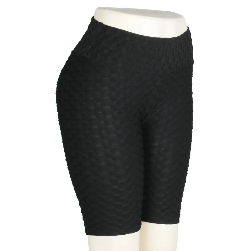

Women Yoga Fitness Set High Waist Knee Length Leggings & Padded Bra Jacquard Sportswear Stretchy Gym Tracksuits Workout Outfits
