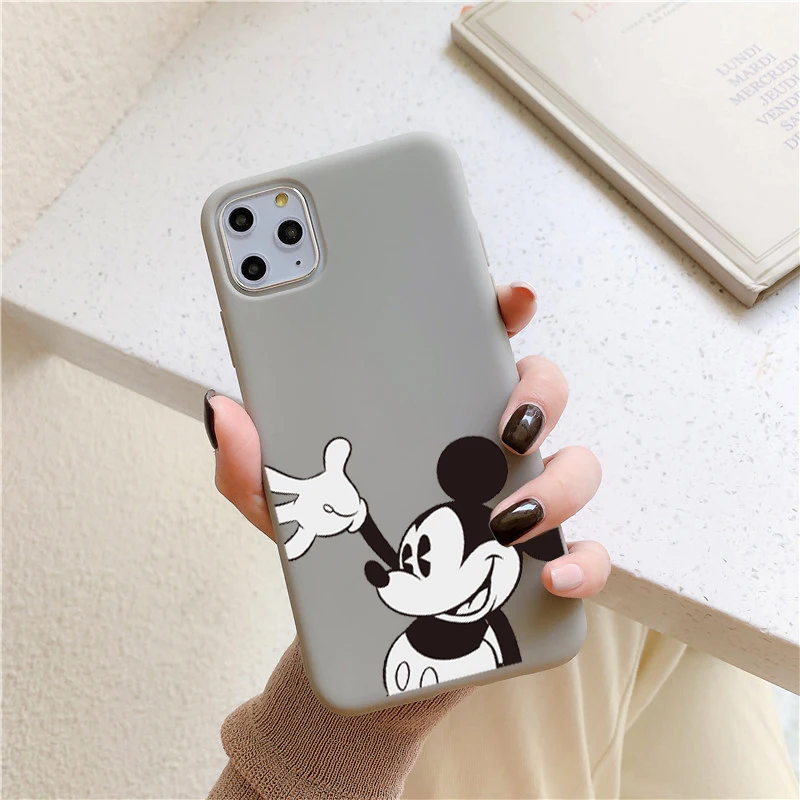 Роскошный чехол Disneys для samsung Galaxy A9 A9s A8 A8s A7 A6 A5 Plus Star силиконовый чехол для телефона мягкий чехол с рисунком - Цвет: Color5Gray
