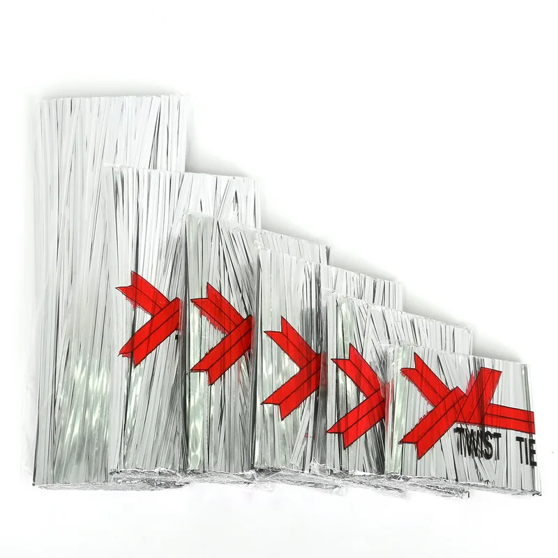 800 шт. металлическая витая проволока для галстука ширина 4 мм | Дом и сад