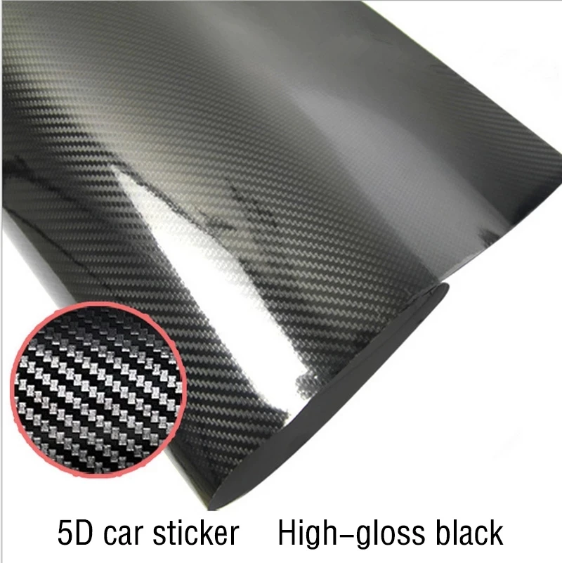 

DIY 3D 4D 5D CAR STICKERS 50x200cm Decoration Carbon Fiber For Car Wrapping Decals Roll-film Motorcycle Stickers