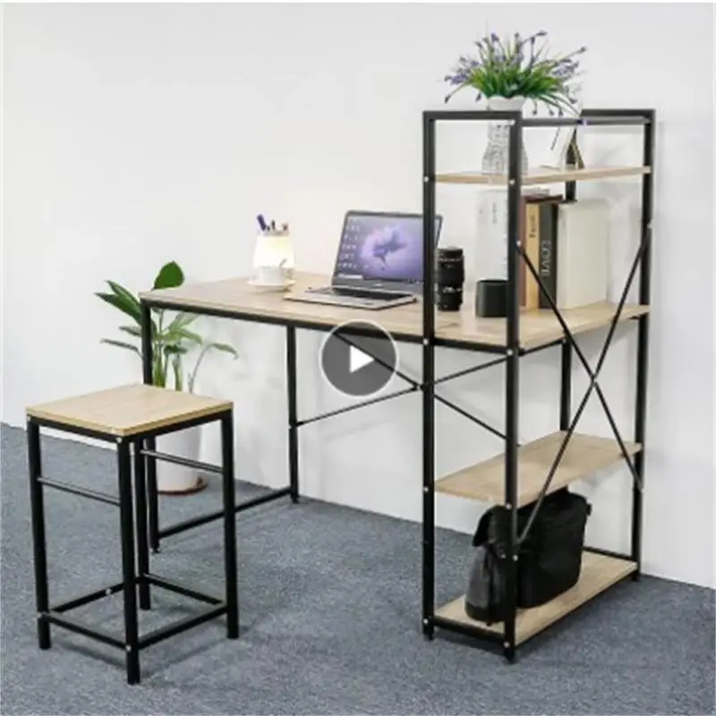 

Wooden Computer Desk Office Desk Modern Writing Table Universal Laptop Stand Home Office Furniture PC Workdesk Study Table HWC