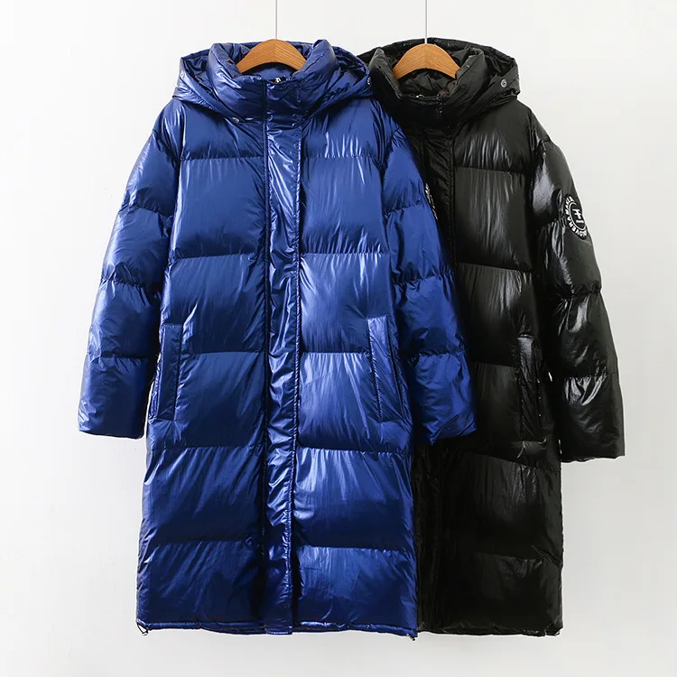 Зимние Повседневные Длинные парки 2019 размера плюс модная одежда свободного кроя