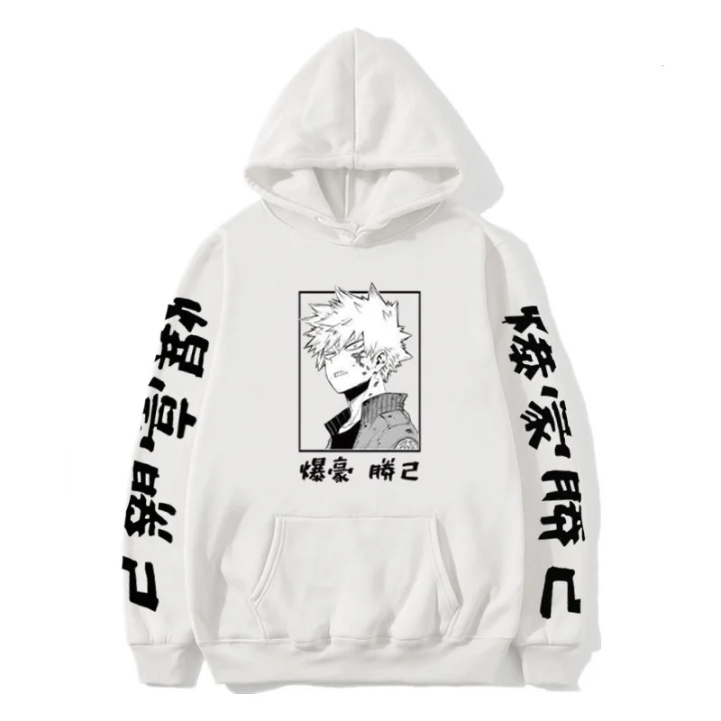 

Ybaby Japanese animation Boku no hero academy hooded Pullover men's and women's Fashion Top streetwear hoodies