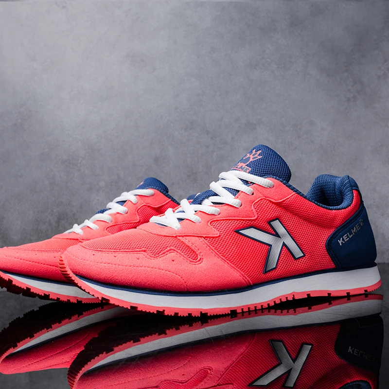 KELME/качественные мужские кроссовки обувь для бега светильник Нескользящая