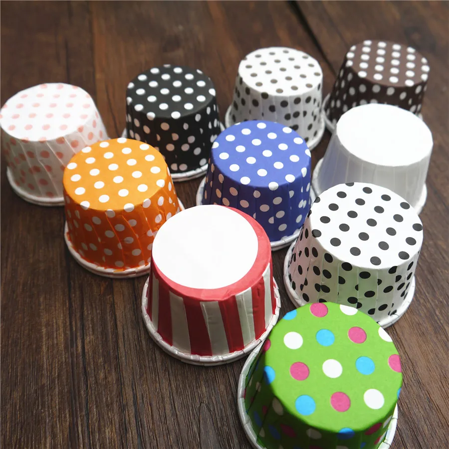 100 шт. набор кексов и ложек | Дом сад