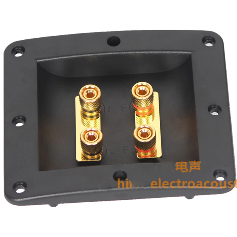 2 шт. Hi-Fi аудио аксессуары с 4 акустическими клеммами прямой и 500 ABS | Обустройство